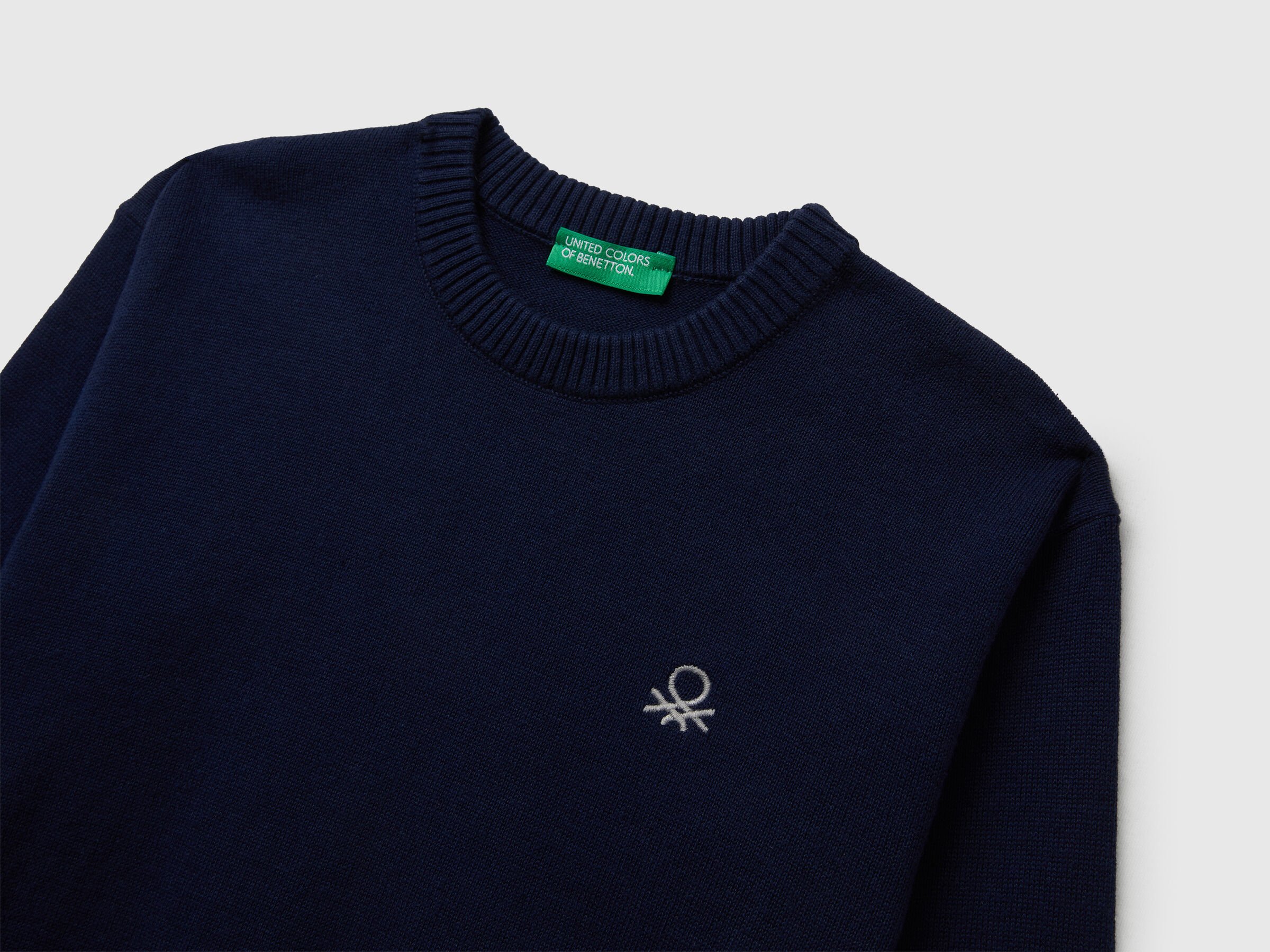 Pull en pur coton avec logo – Image 3