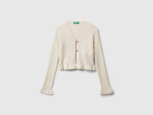 Cardigan avec boutons en forme de cœur Cardigan avec boutons en forme de cœur