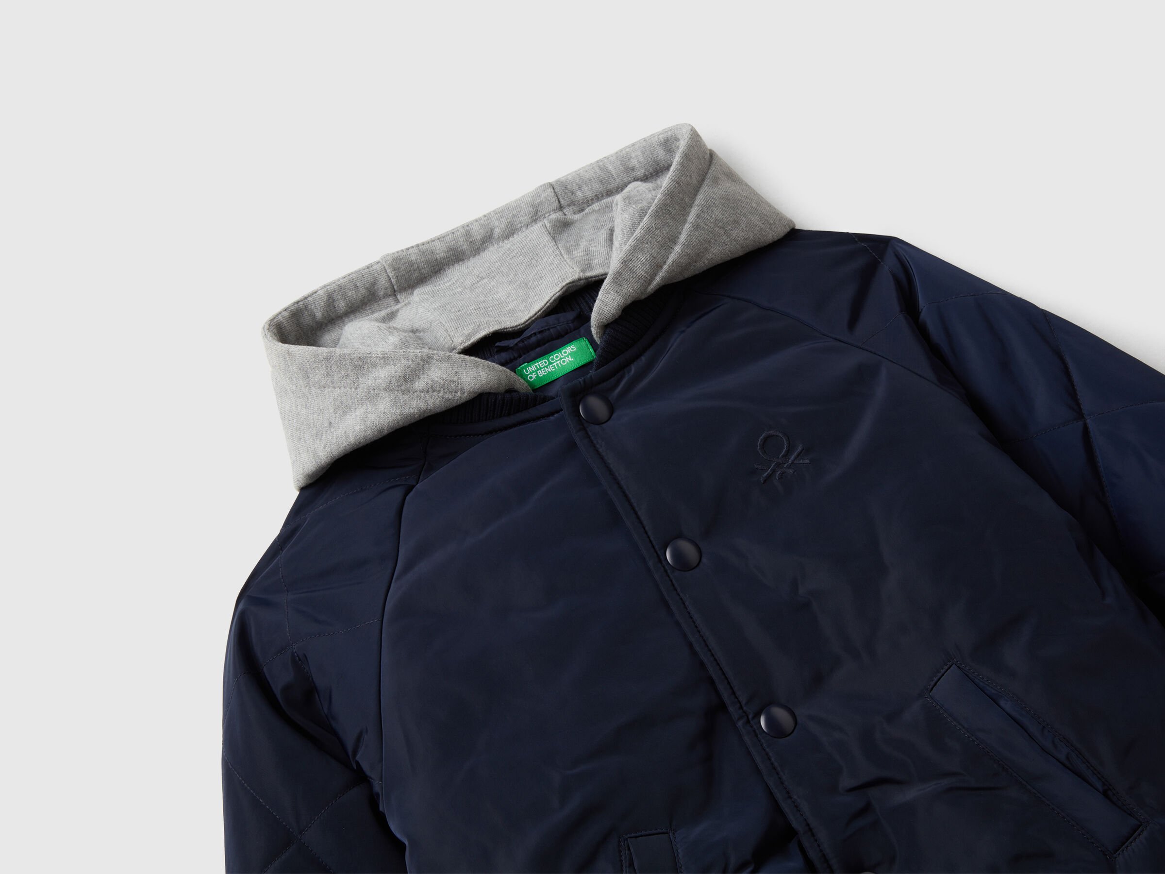 Blouson aviateur à capuche amovible – Image 3
