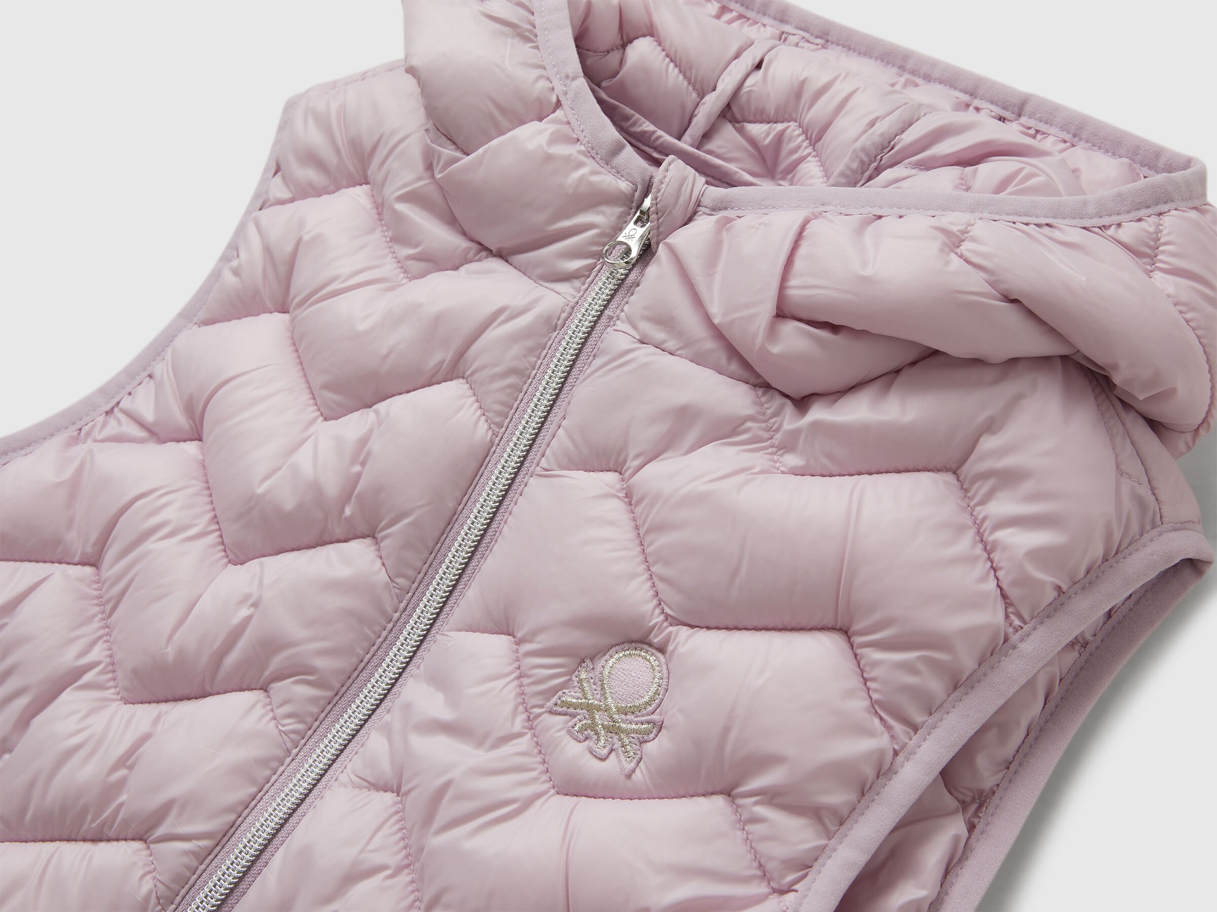 Gilet rembourré avec capuche – Image 3