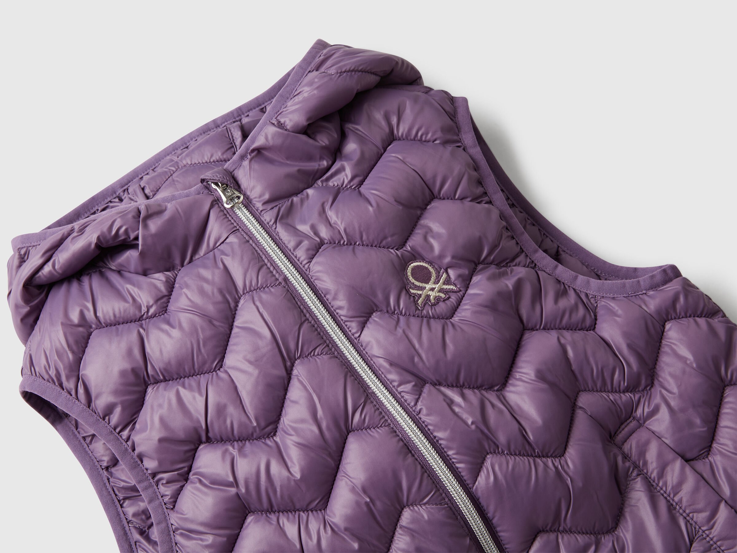 Gilet rembourré avec capuche – Image 3