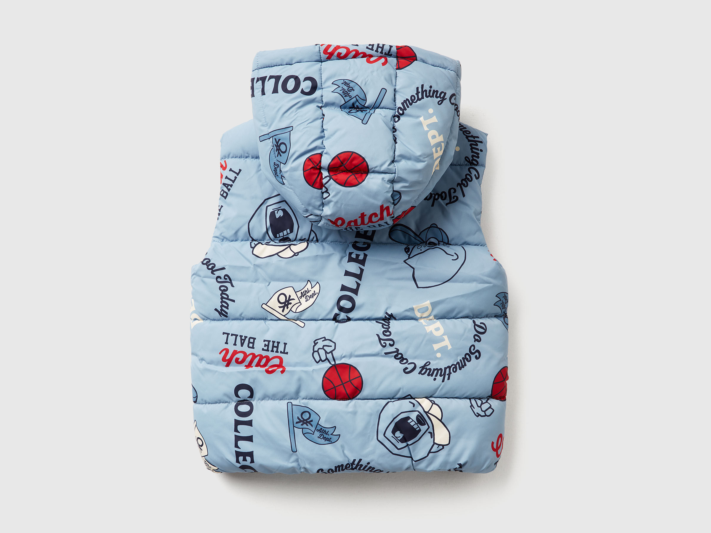Gilet rembourré avec imprimé – Image 2