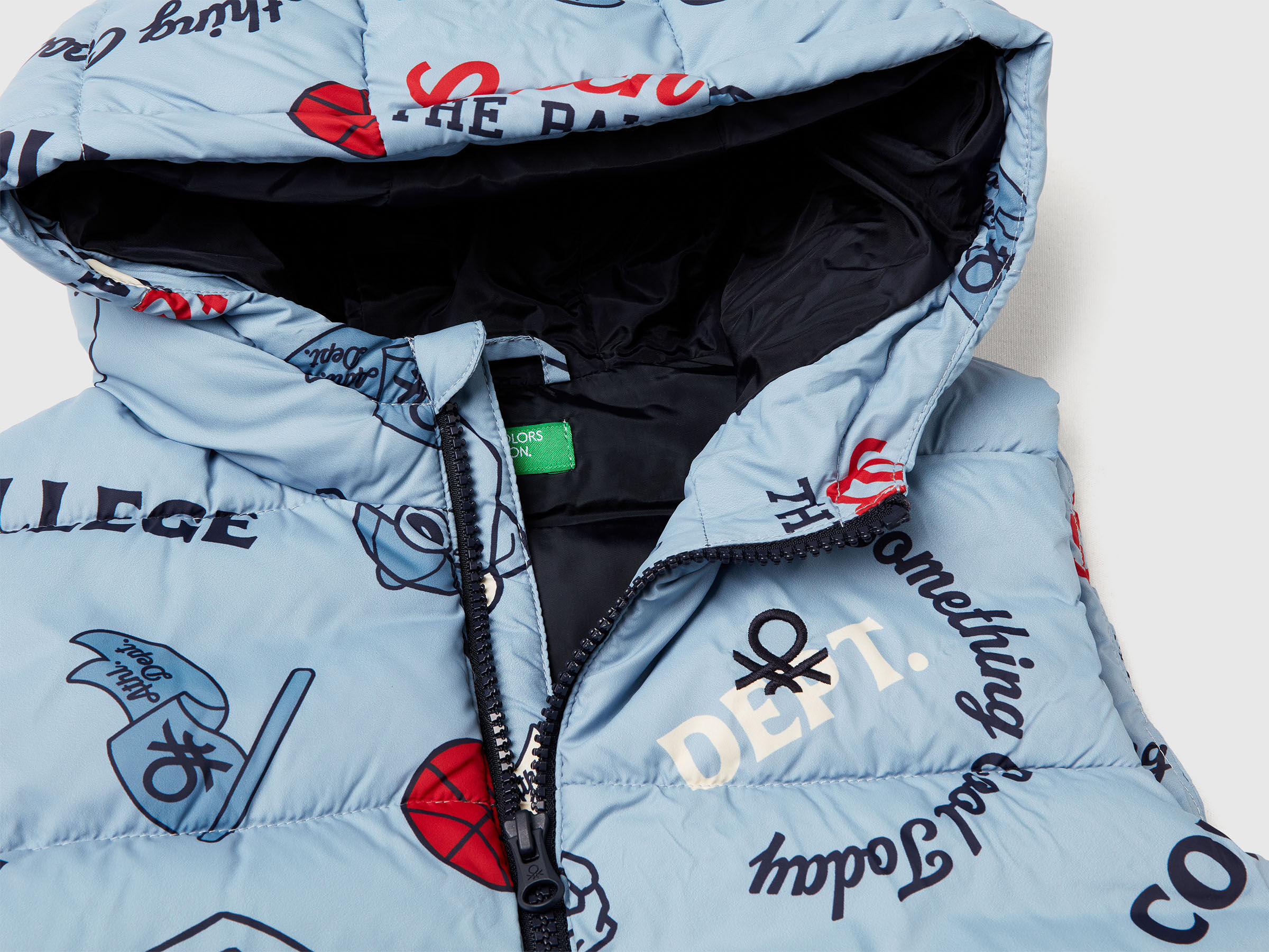 Gilet rembourré avec imprimé – Image 3