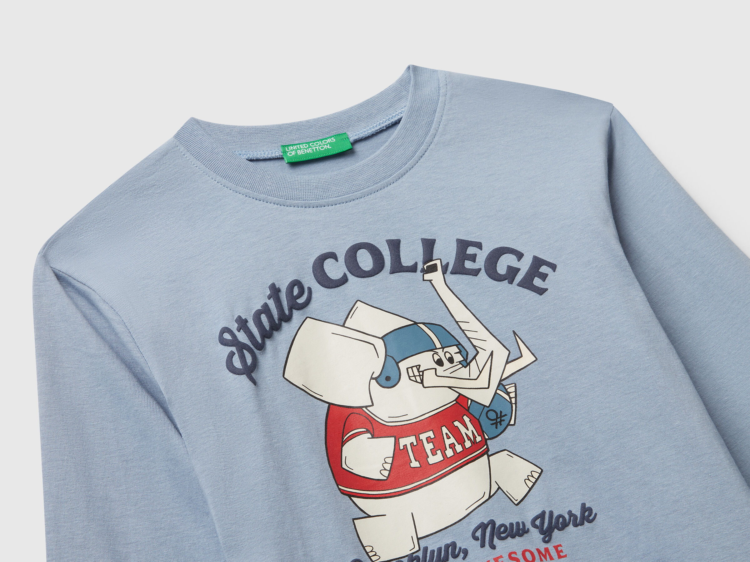 T-shirt à manches longues avec imprimé – Image 3