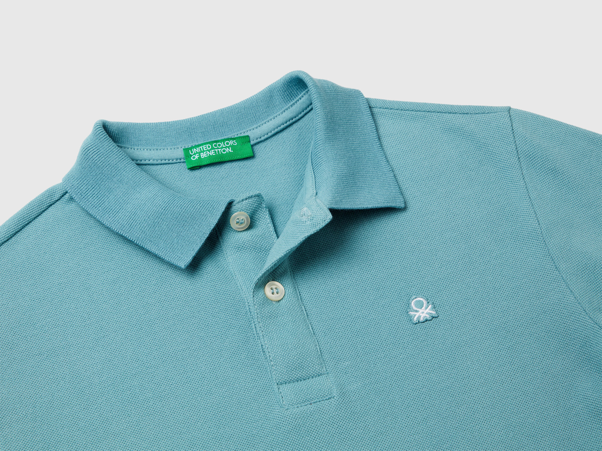 Polo en coton à manches longues – Image 3