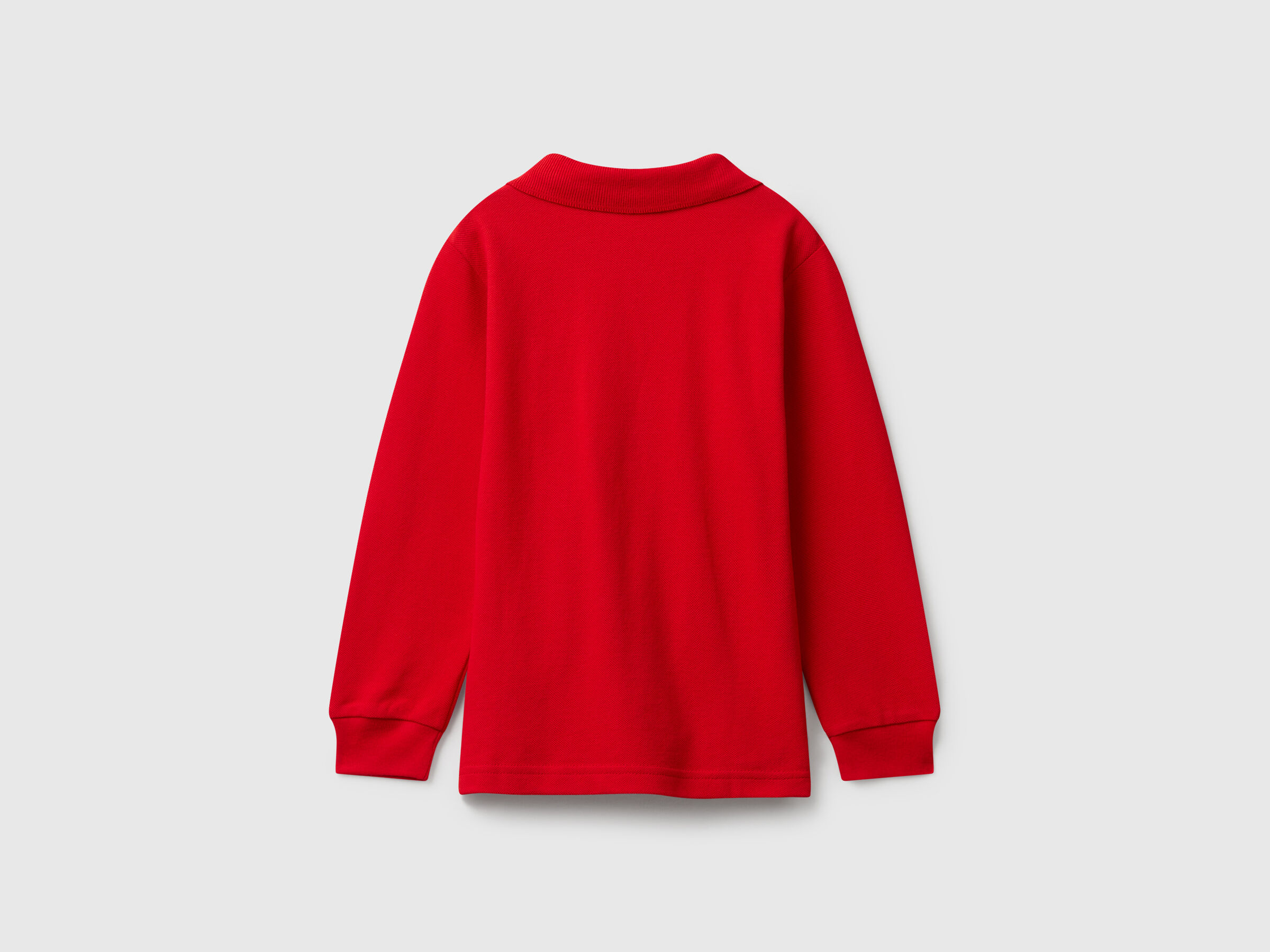 Polo en coton à manches longues – Image 2