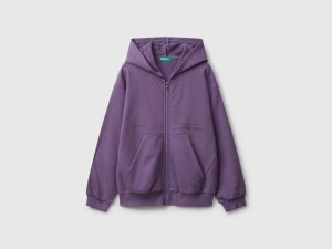 Sweat-shirt zippé avec imprimé Sweat-shirt zippé avec imprimé