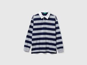 Polo en coton rayé Polo en coton rayé
