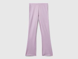 Leggings évasés en coton extensible Leggings évasés en coton extensible