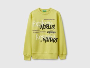Sweat-shirt avec imprimé slogan Sweat-shirt avec imprimé slogan