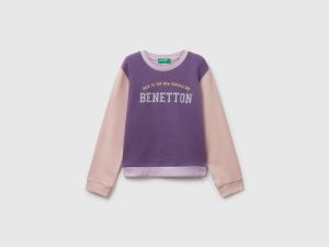 Sweat-shirt à imprimé pailleté Sweat-shirt à imprimé pailleté