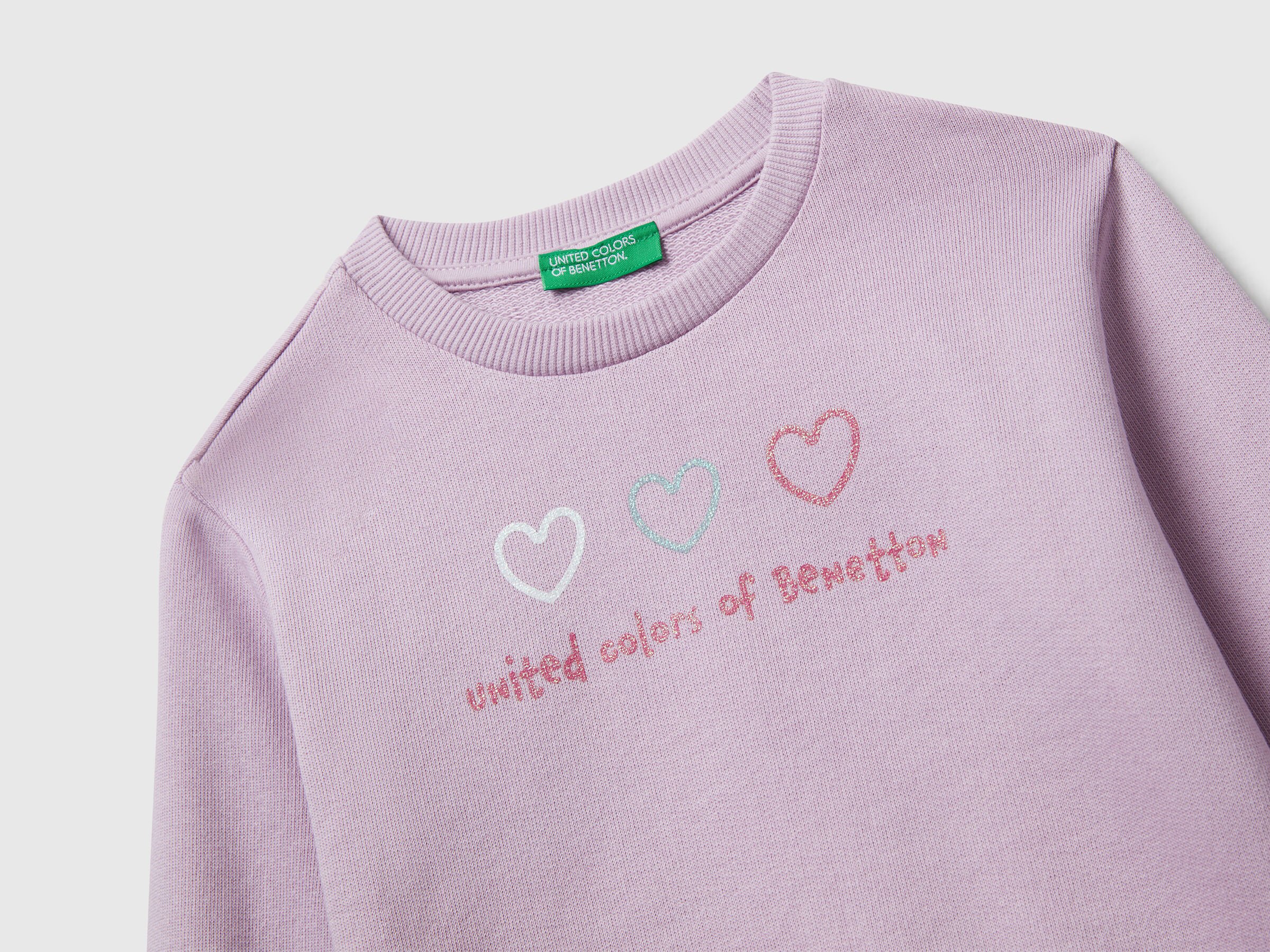 Sweat-shirt à imprimé pailleté – Image 3