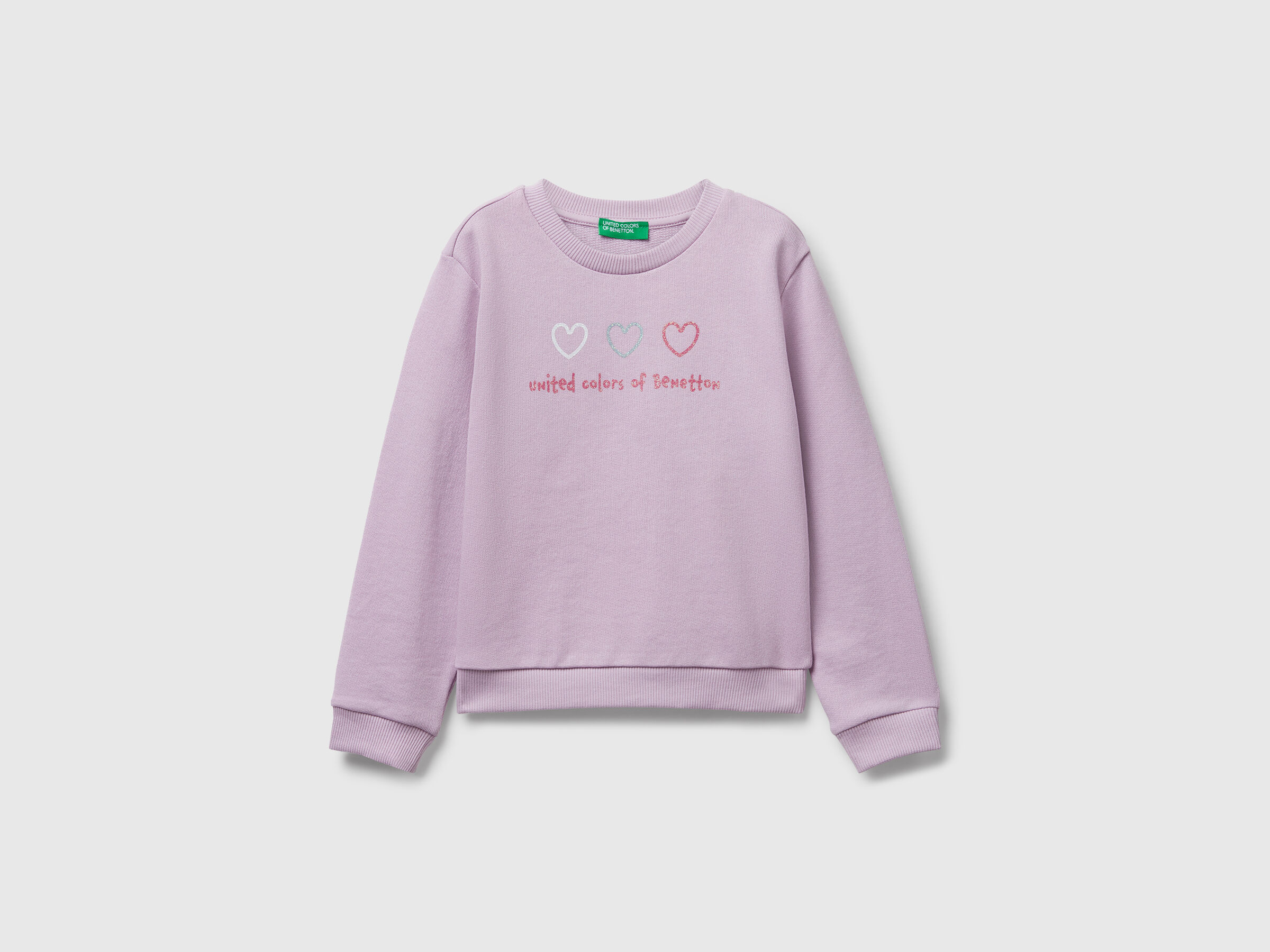 Sweat-shirt à imprimé pailleté Sweat-shirt à imprimé pailleté