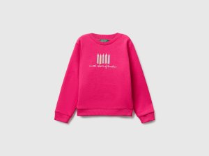 Sweat-shirt à imprimé pailleté Sweat-shirt à imprimé pailleté