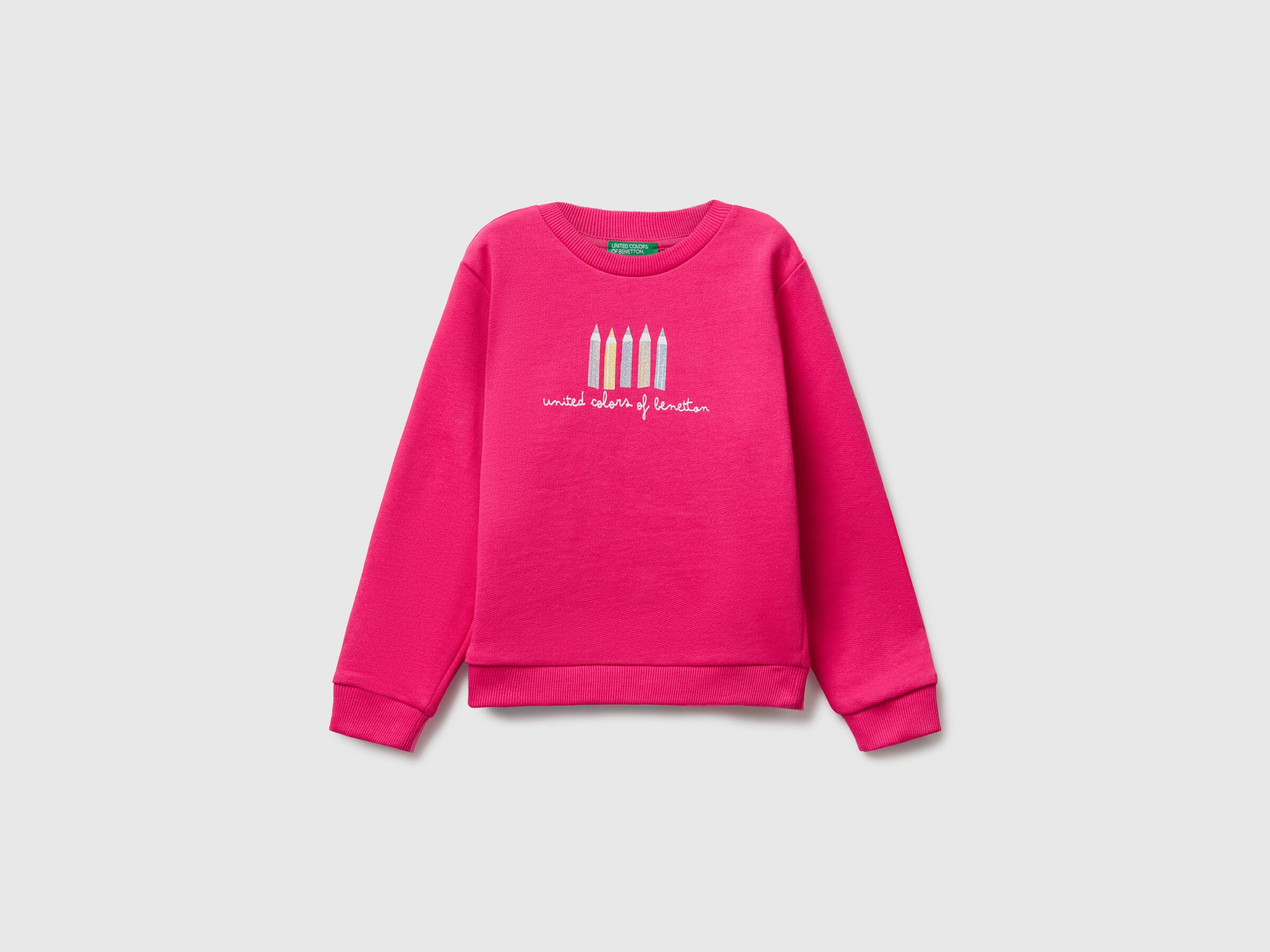 Sweat-shirt à imprimé pailleté Sweat-shirt à imprimé pailleté