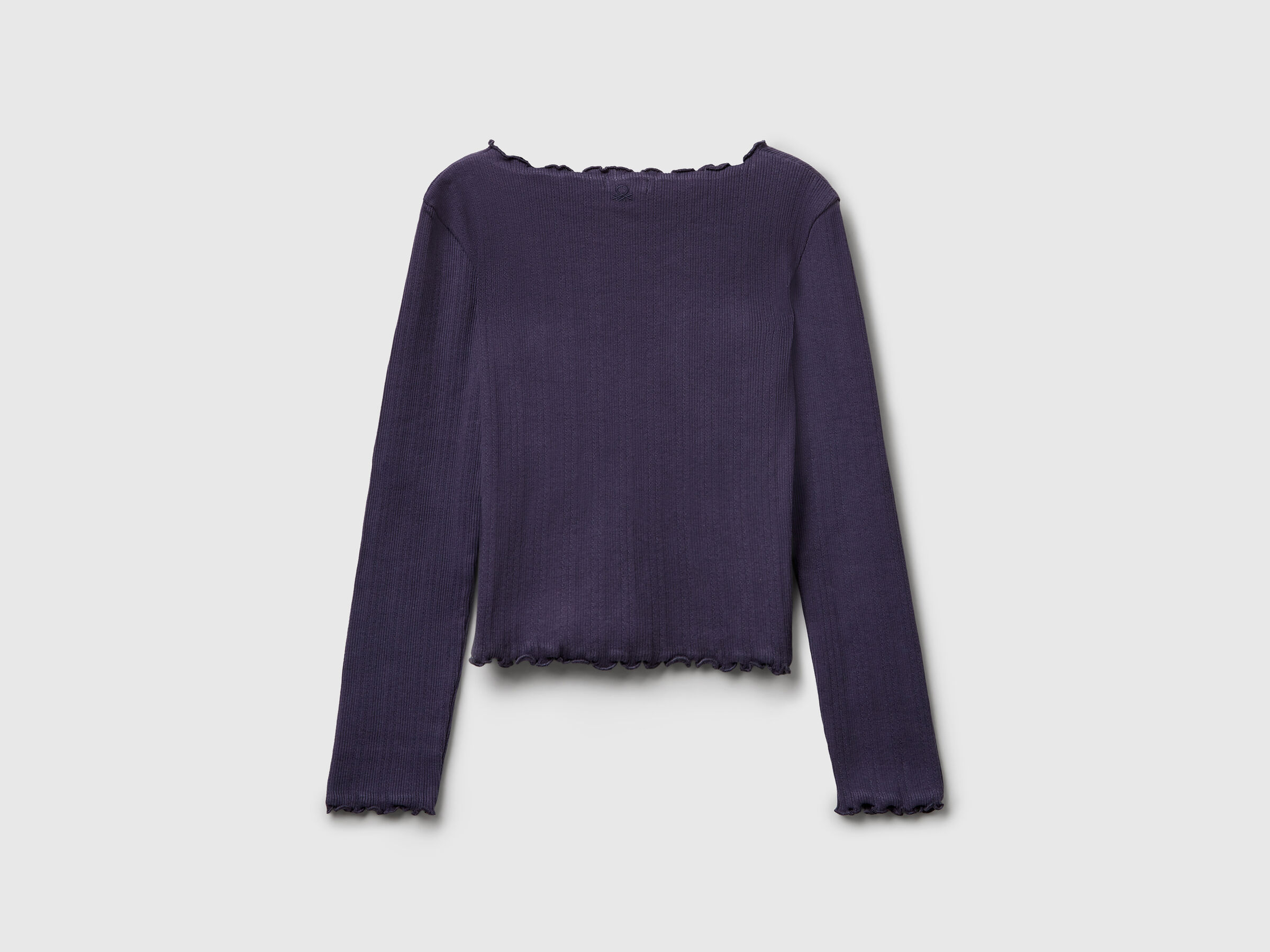 T-shirt à bords ondulés – Image 2