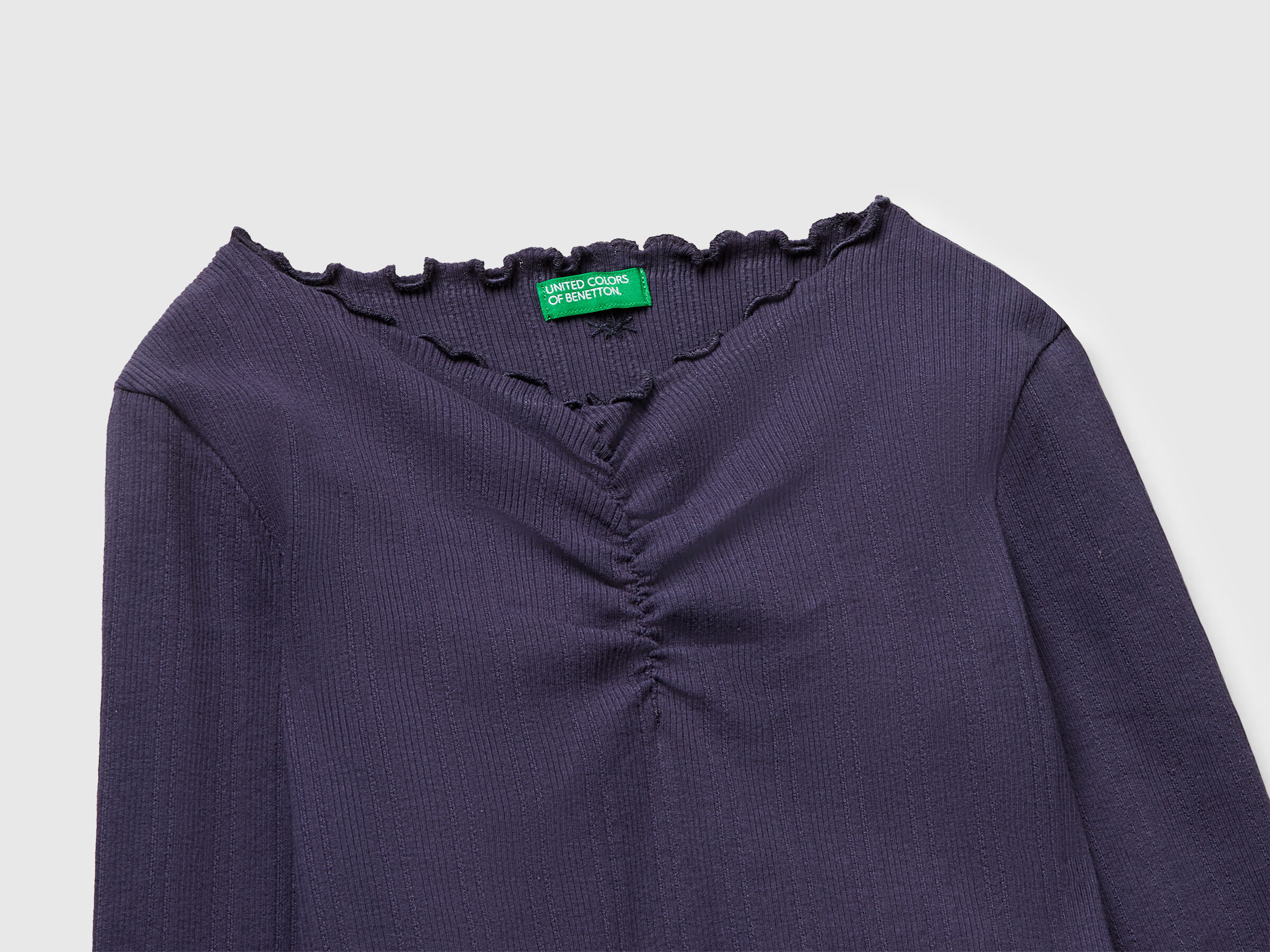 T-shirt à bords ondulés – Image 3