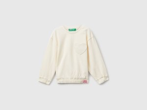 Sweat-shirt avec patch coeur Sweat-shirt avec patch coeur