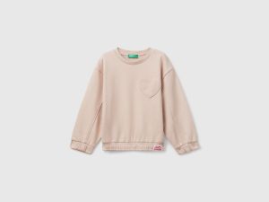 Sweat-shirt avec patch coeur Sweat-shirt avec patch coeur