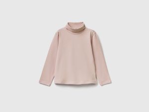 T-shirt col roulé en coton extensible T-shirt col roulé en coton extensible