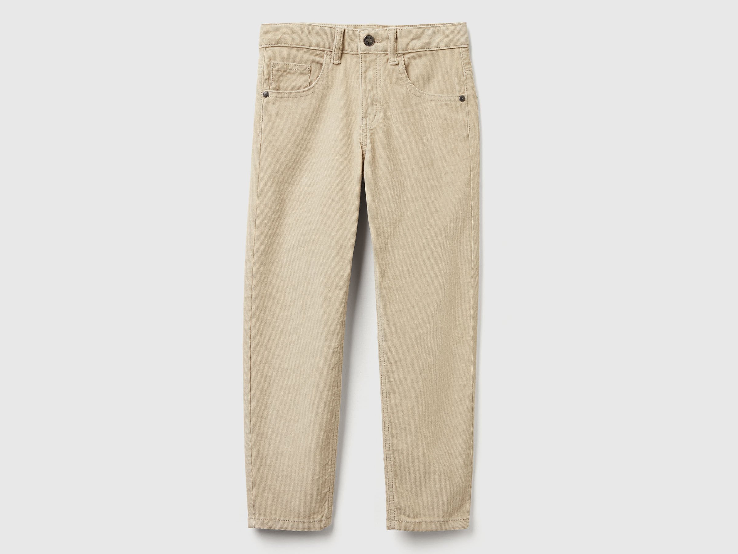 Pantalon slim en velours stretch Pantalon slim en velours stretch