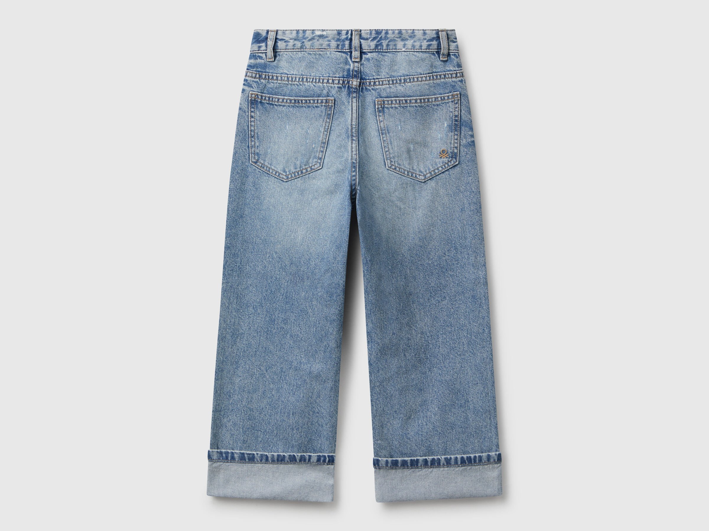 Jean droit avec revers – Image 2