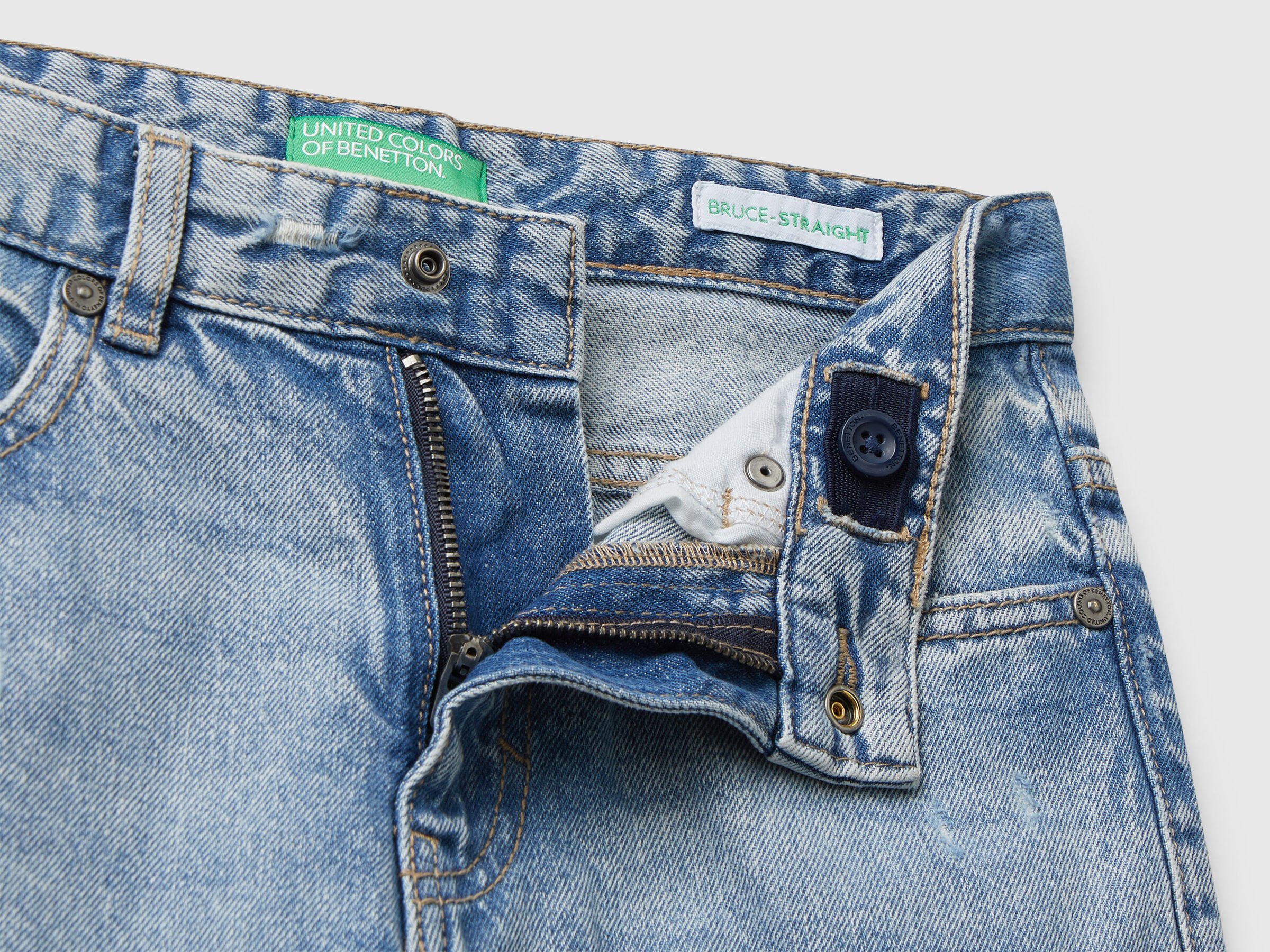 Jean droit avec revers – Image 3