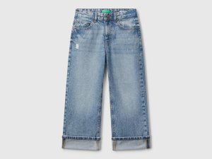 Jean droit avec revers Jean droit avec revers