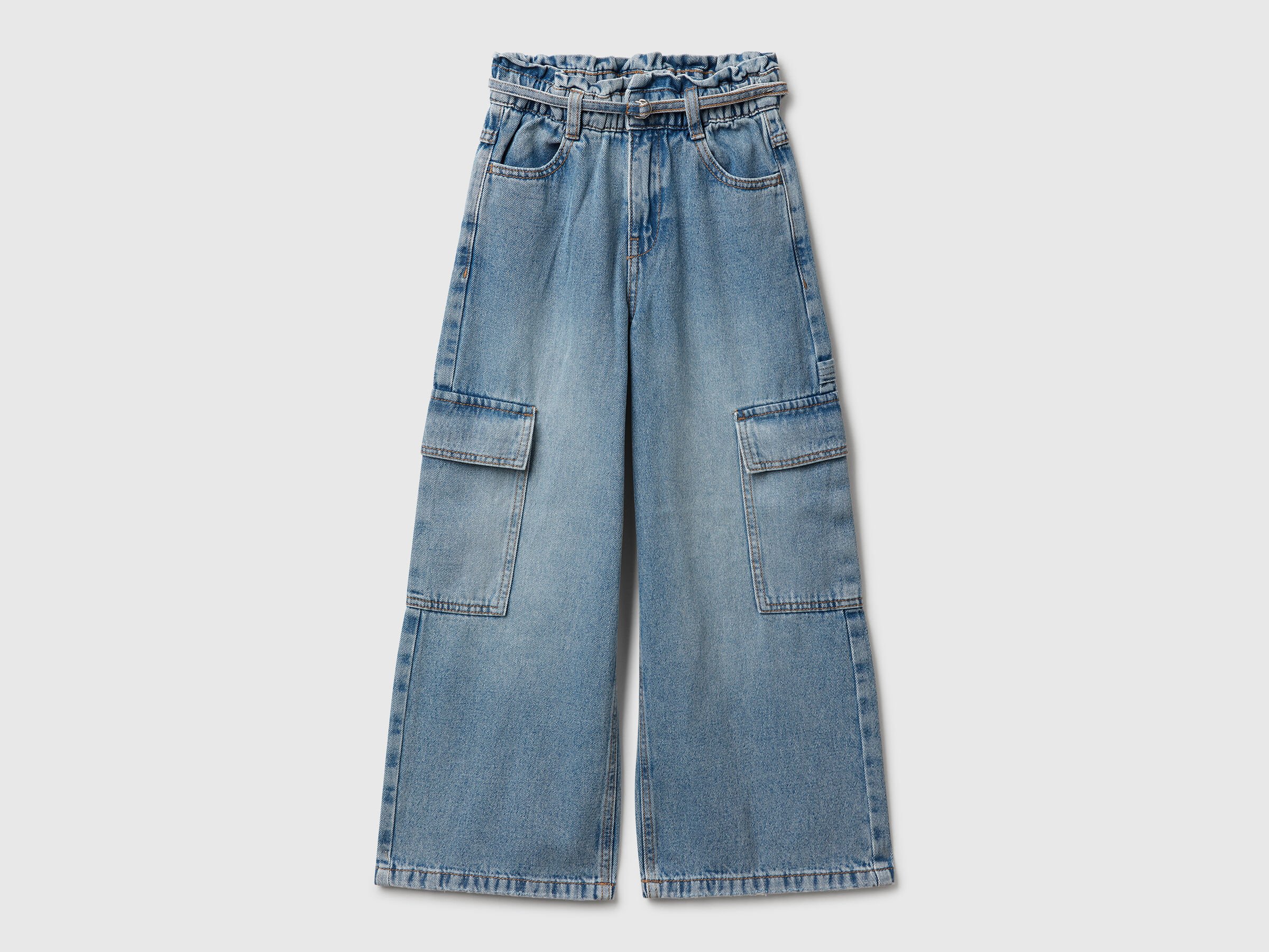 Jean cargo coupe large Jean cargo coupe large