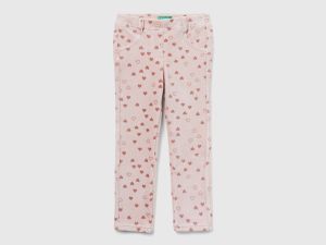 Pantalon slim en chenille Pantalon slim en chenille