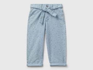 Jean fleuri avec ceinture Jean fleuri avec ceinture