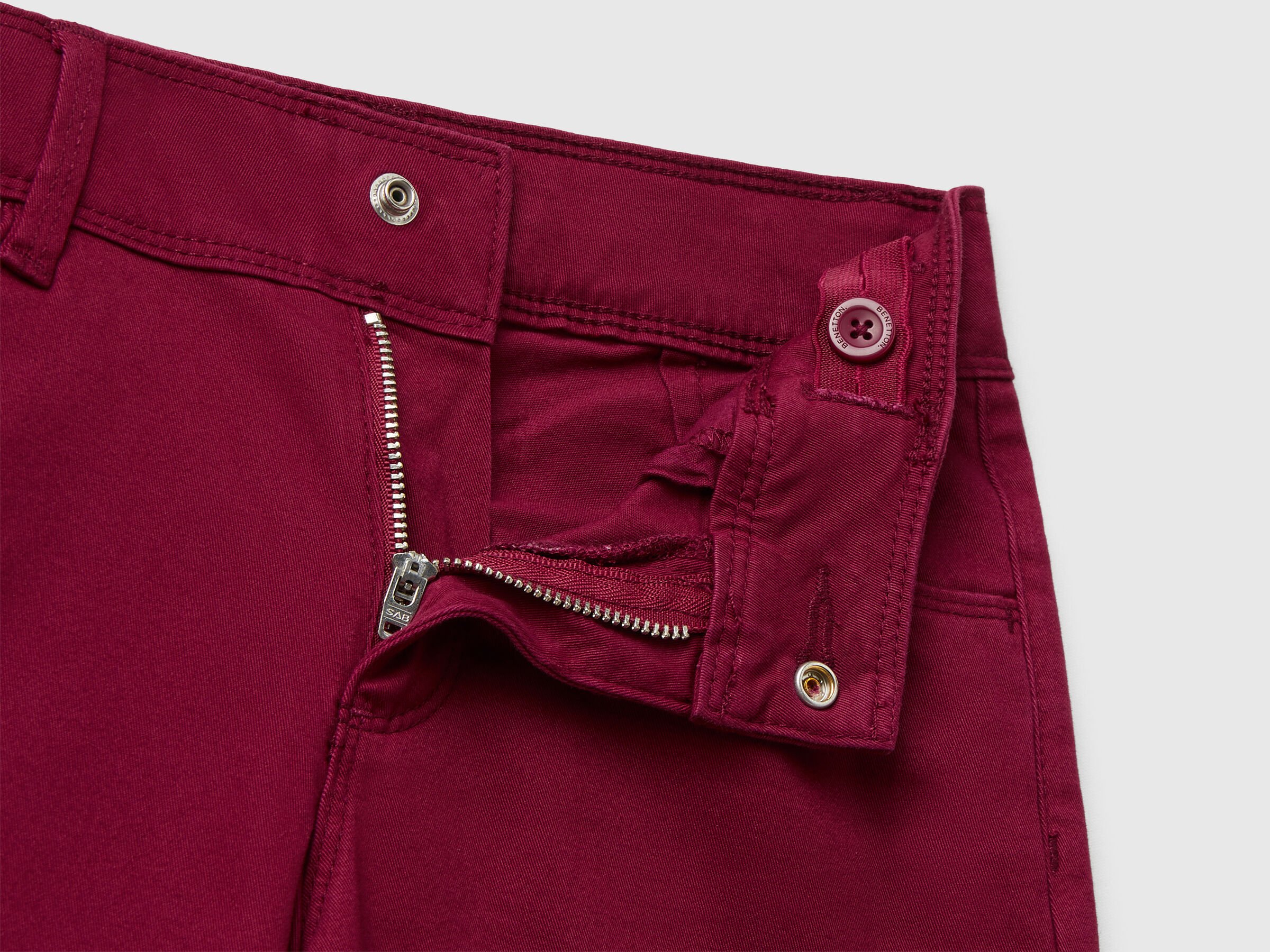 Pantalon large en coton stretch – Image 3