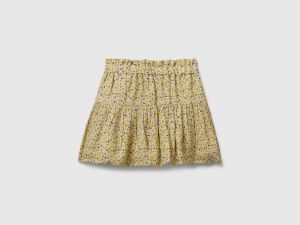 Minijupe fleurie fluide Minijupe fleurie fluide