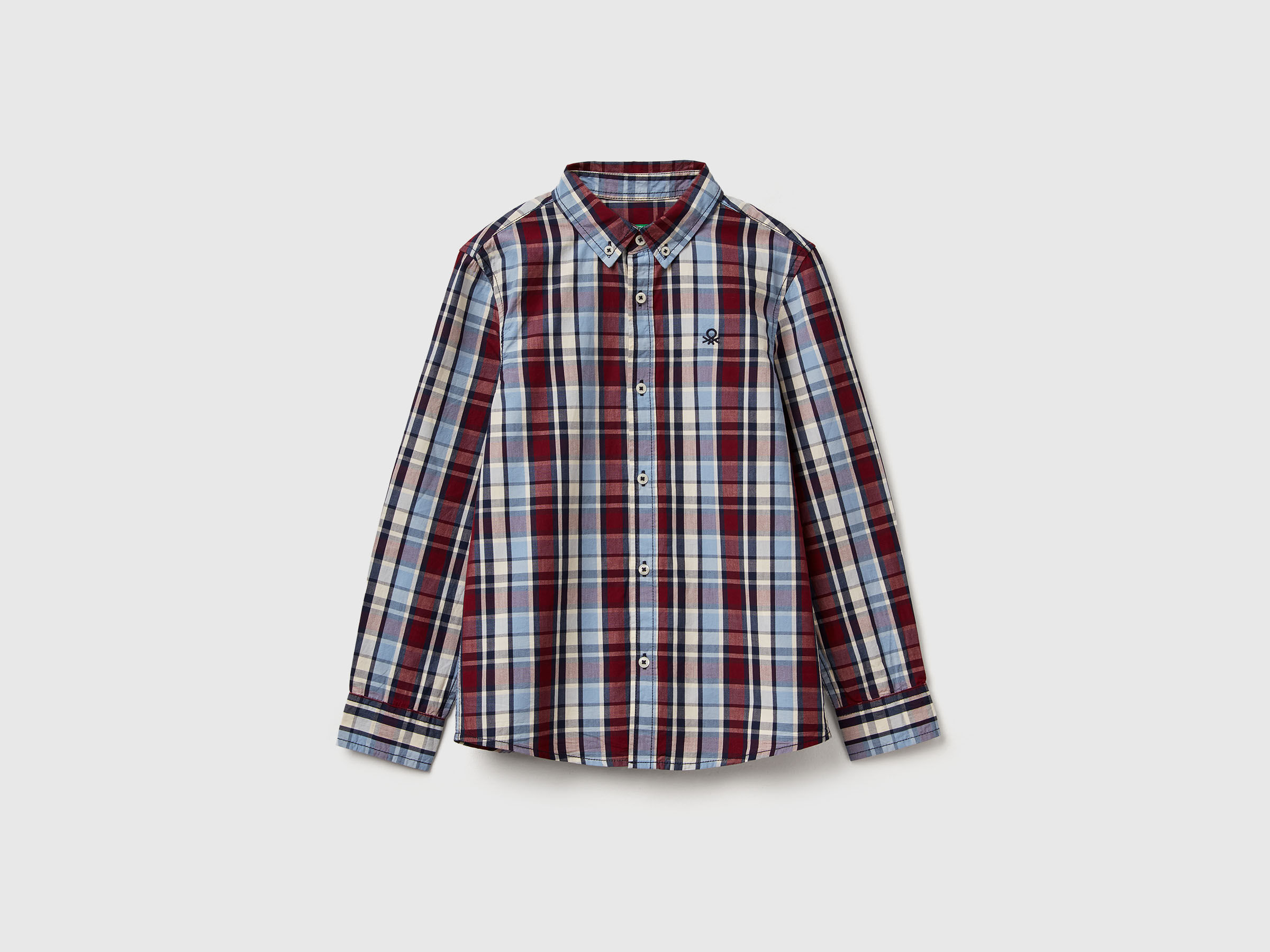 Chemise boutonnée à carreaux Chemise boutonnée à carreaux