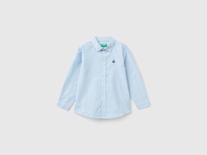 Chemise rayée en pur coton Chemise rayée en pur coton
