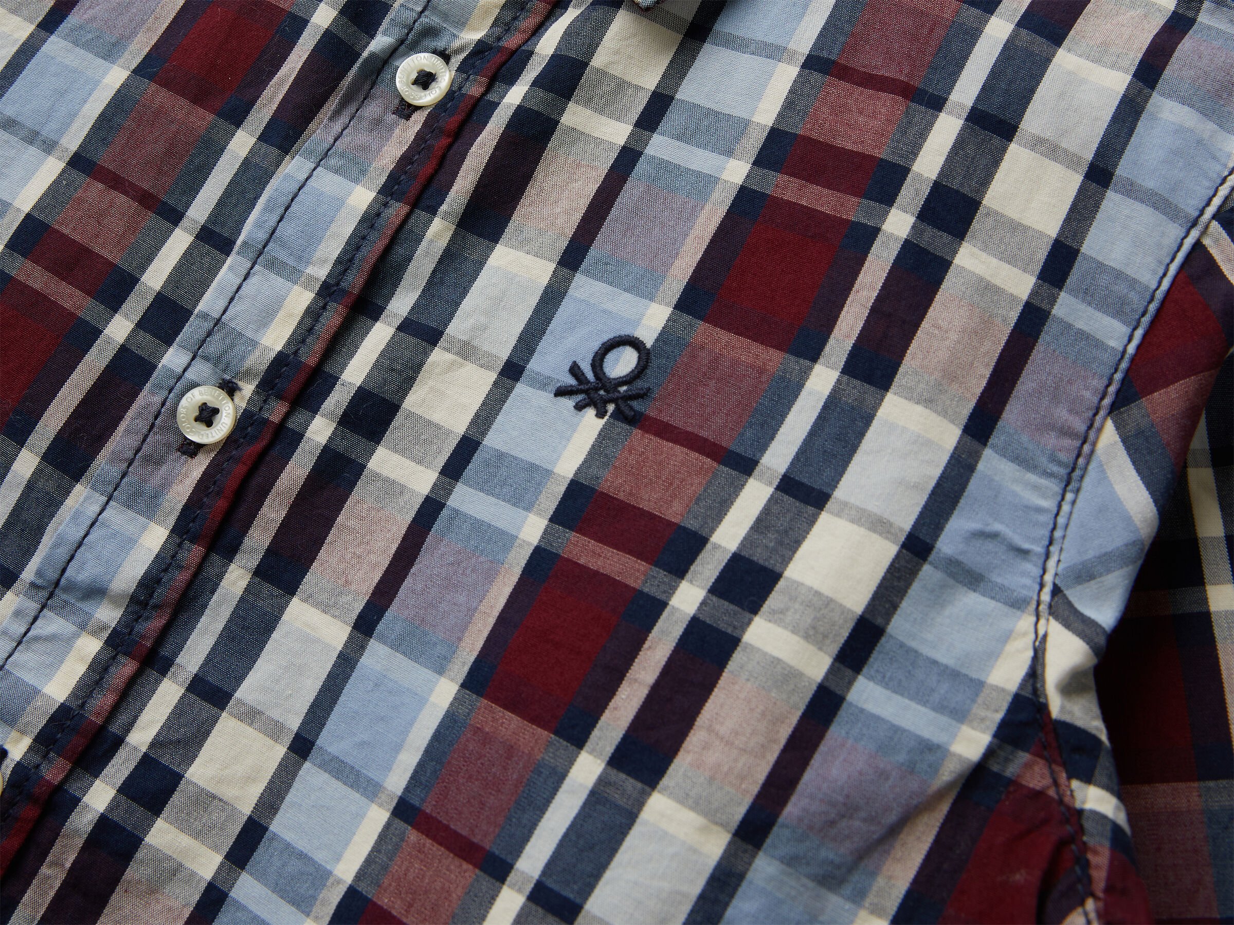 Chemise à carreaux en pur coton – Image 3