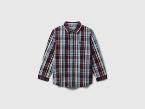 Chemise à carreaux en pur coton Chemise à carreaux en pur coton
