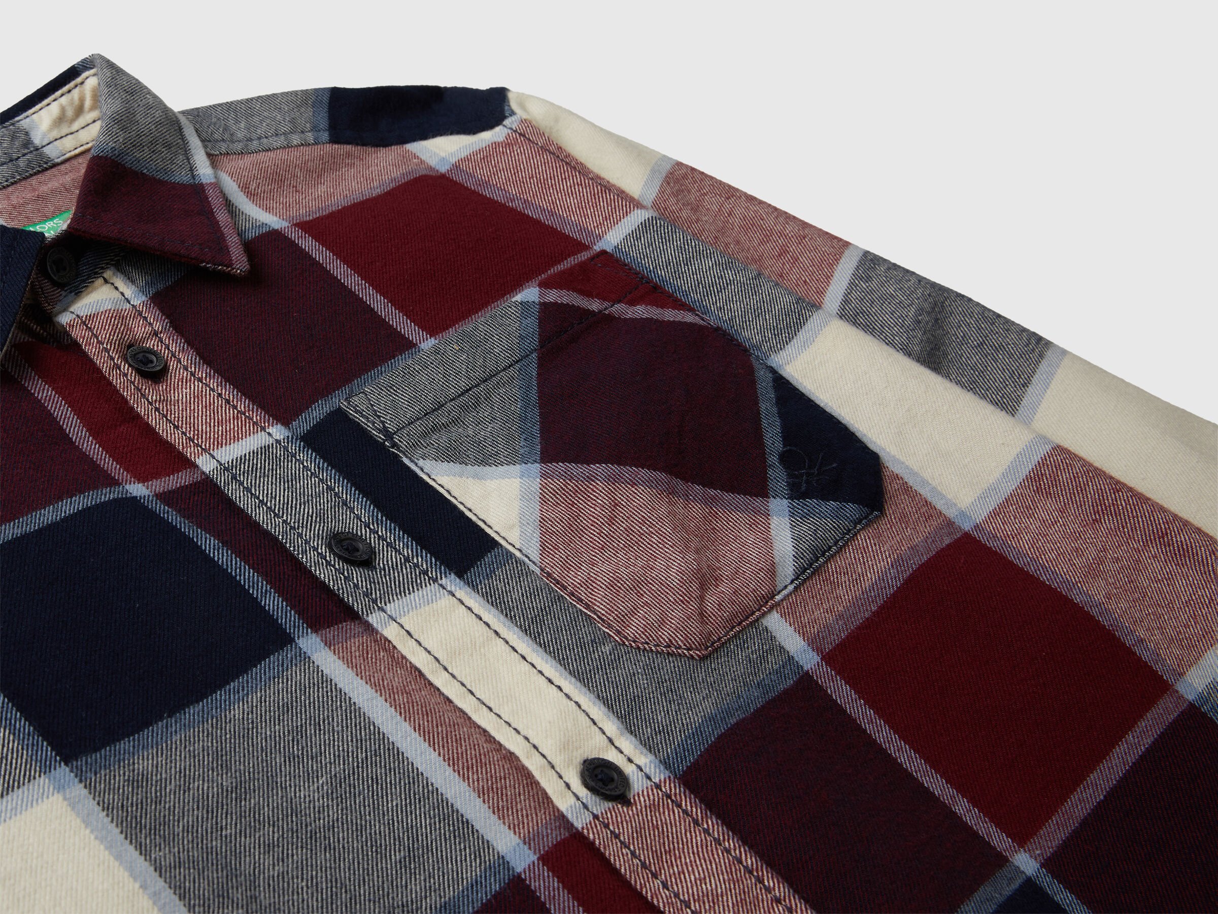Chemise à carreaux 100% coton – Image 3