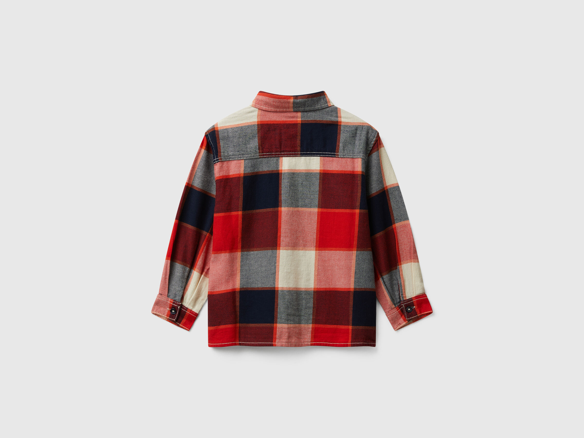Chemise à carreaux 100% coton – Image 2