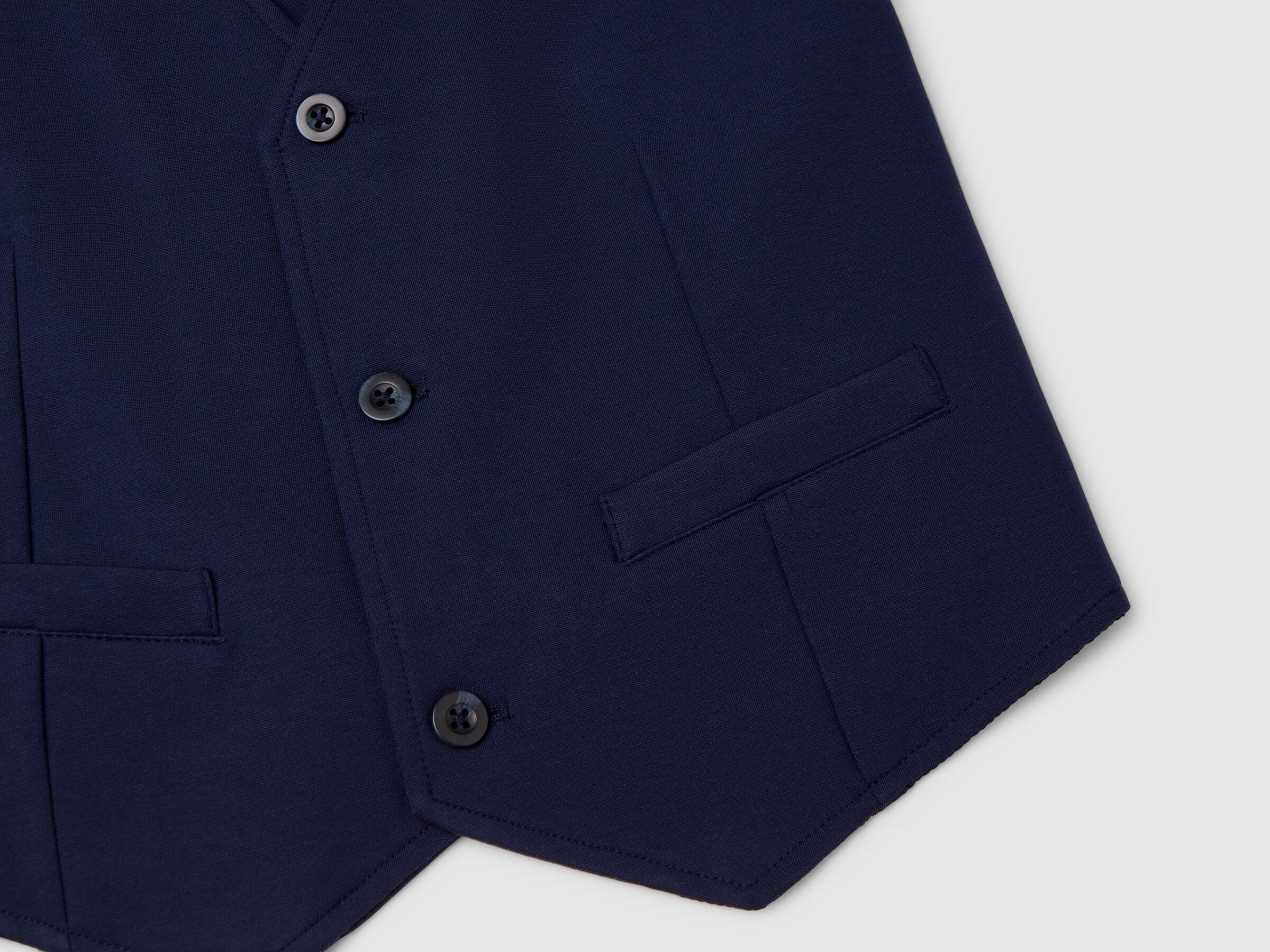 Gilet doublé avec boutons – Image 3