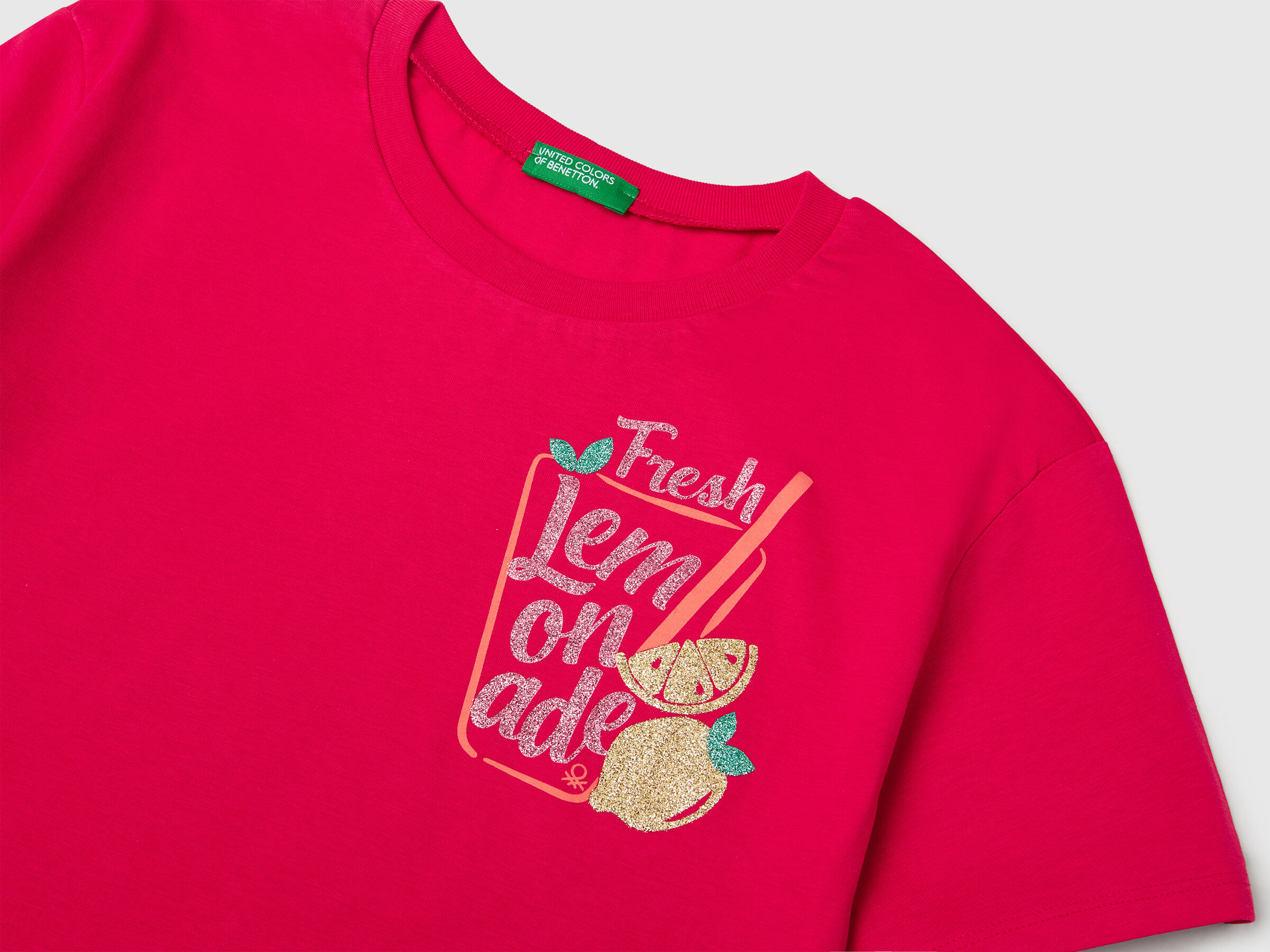 T-shirt avec imprimé pailleté – Image 3