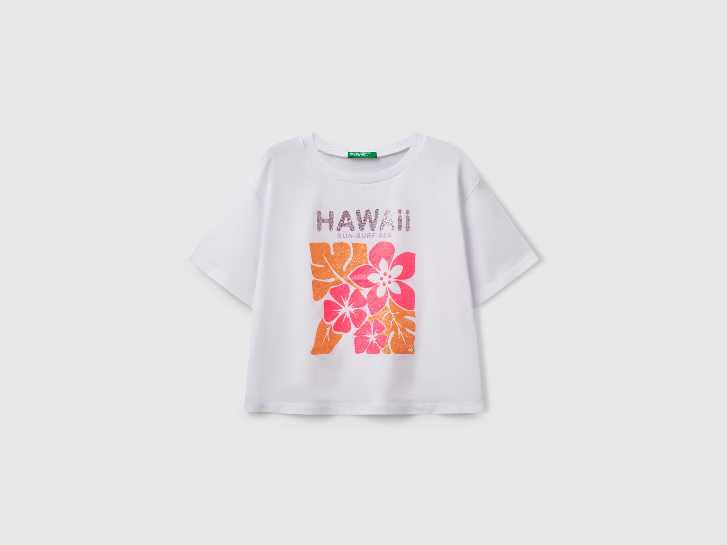 T-shirt avec imprimé pailleté T-shirt avec imprimé pailleté