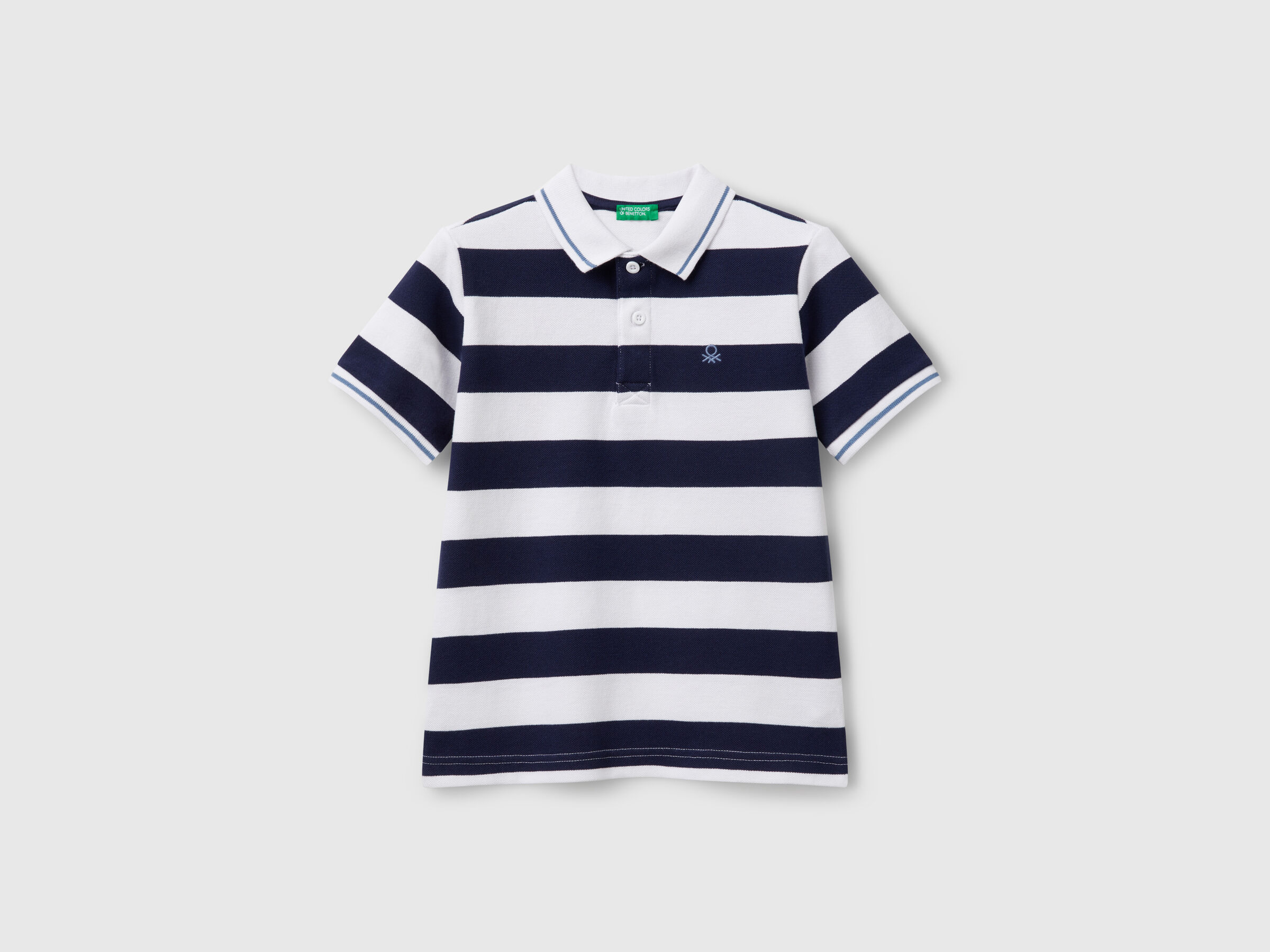 Polo rayé à manches courtes Polo rayé à manches courtes