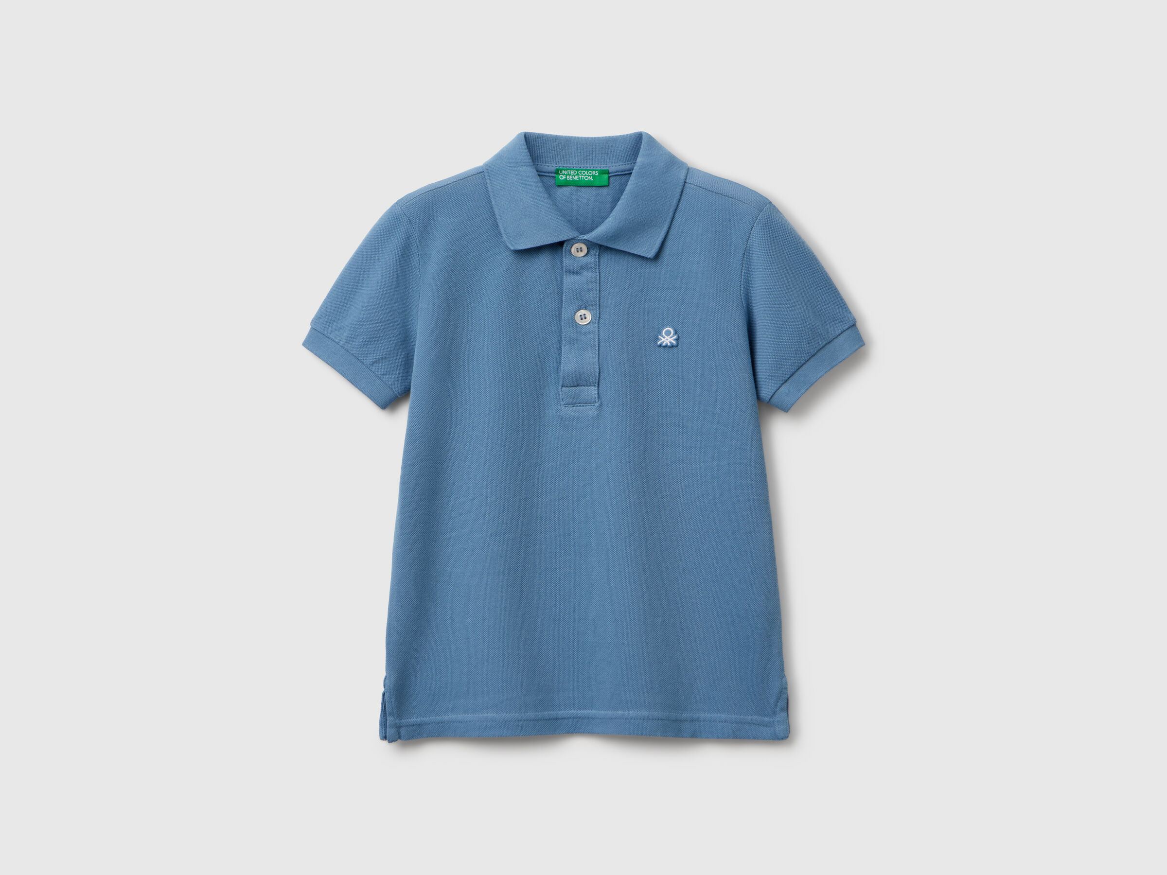 Polo à manches courtes en pur coton Polo à manches courtes en pur coton