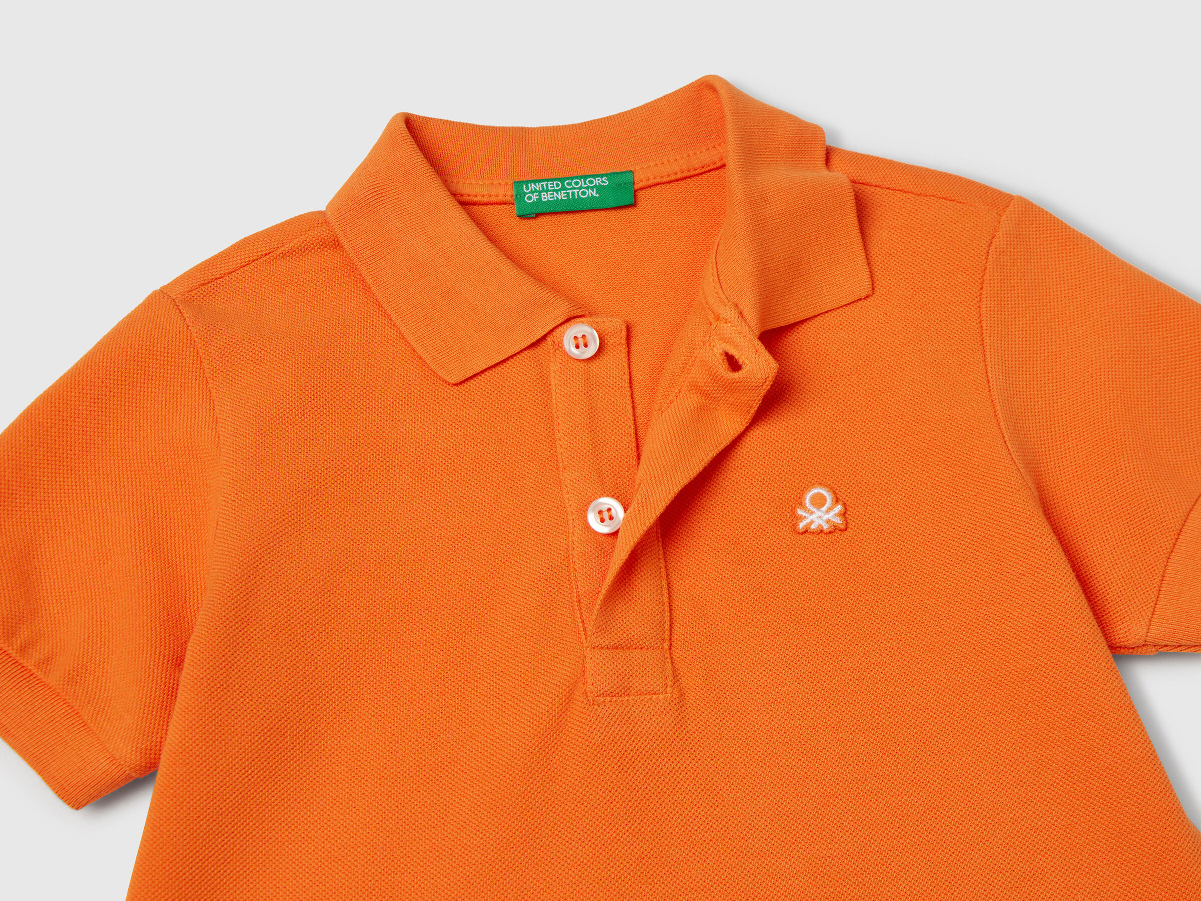 Polo à manches courtes en pur coton – Image 3