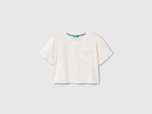 T-shirt coupe boxy avec imprimé au dos T-shirt coupe boxy avec imprimé au dos