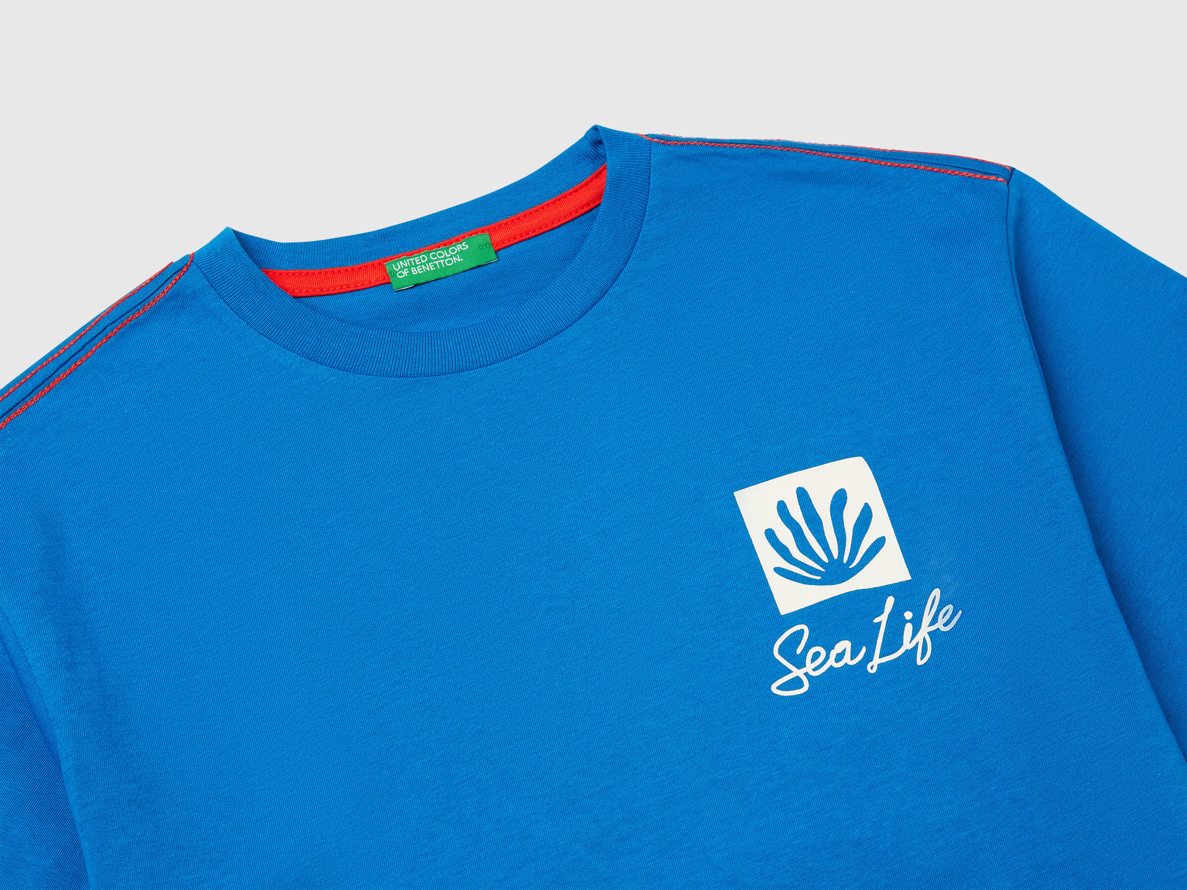 T-shirt avec slogan imprimé et broderie – Image 3