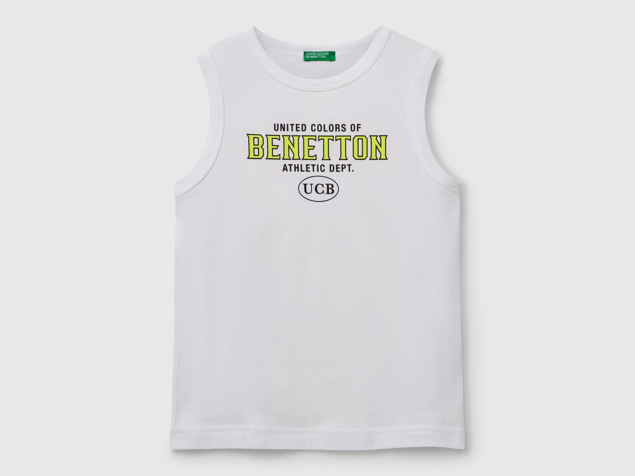 Débardeur 100% coton biologique avec logo Débardeur 100% coton biologique avec logo