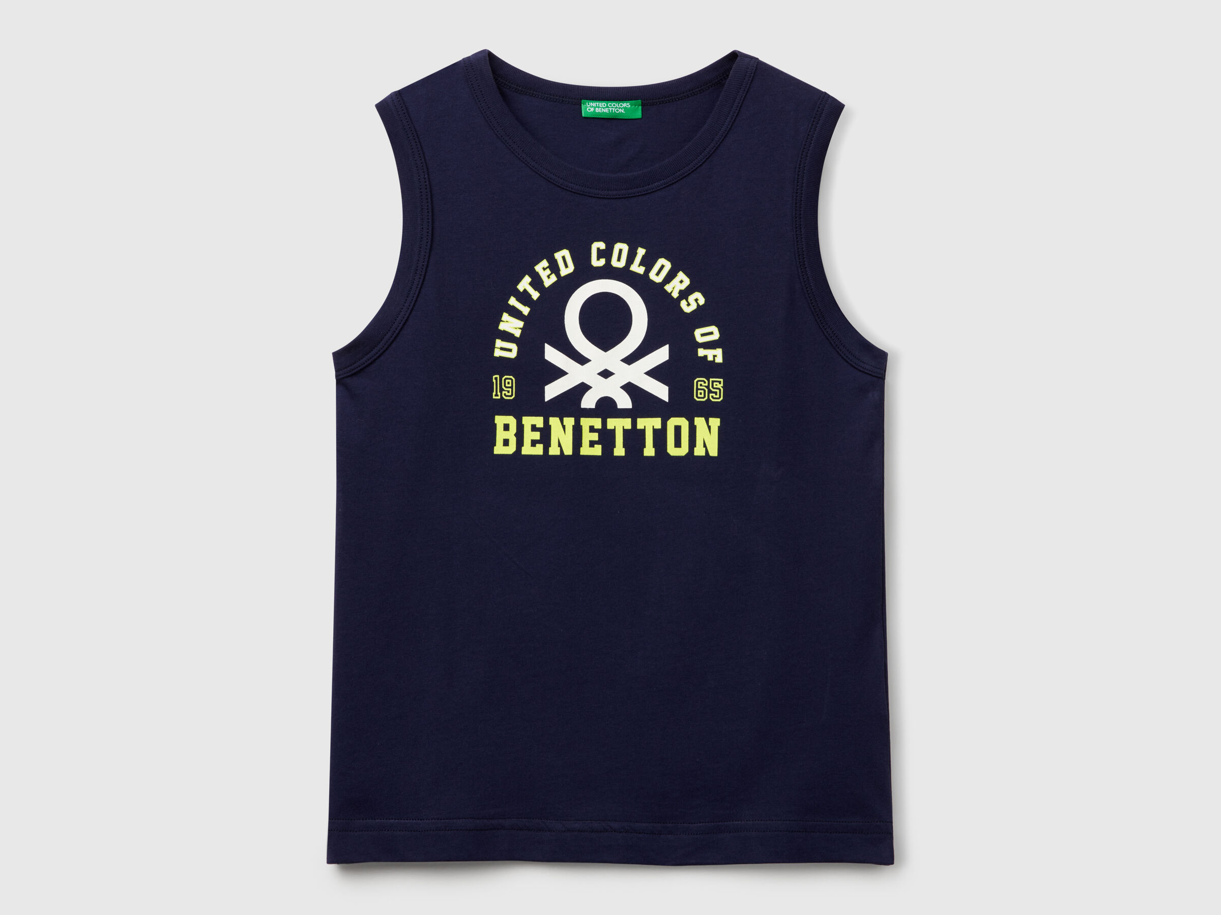 Débardeur 100% coton biologique avec logo Débardeur 100% coton biologique avec logo