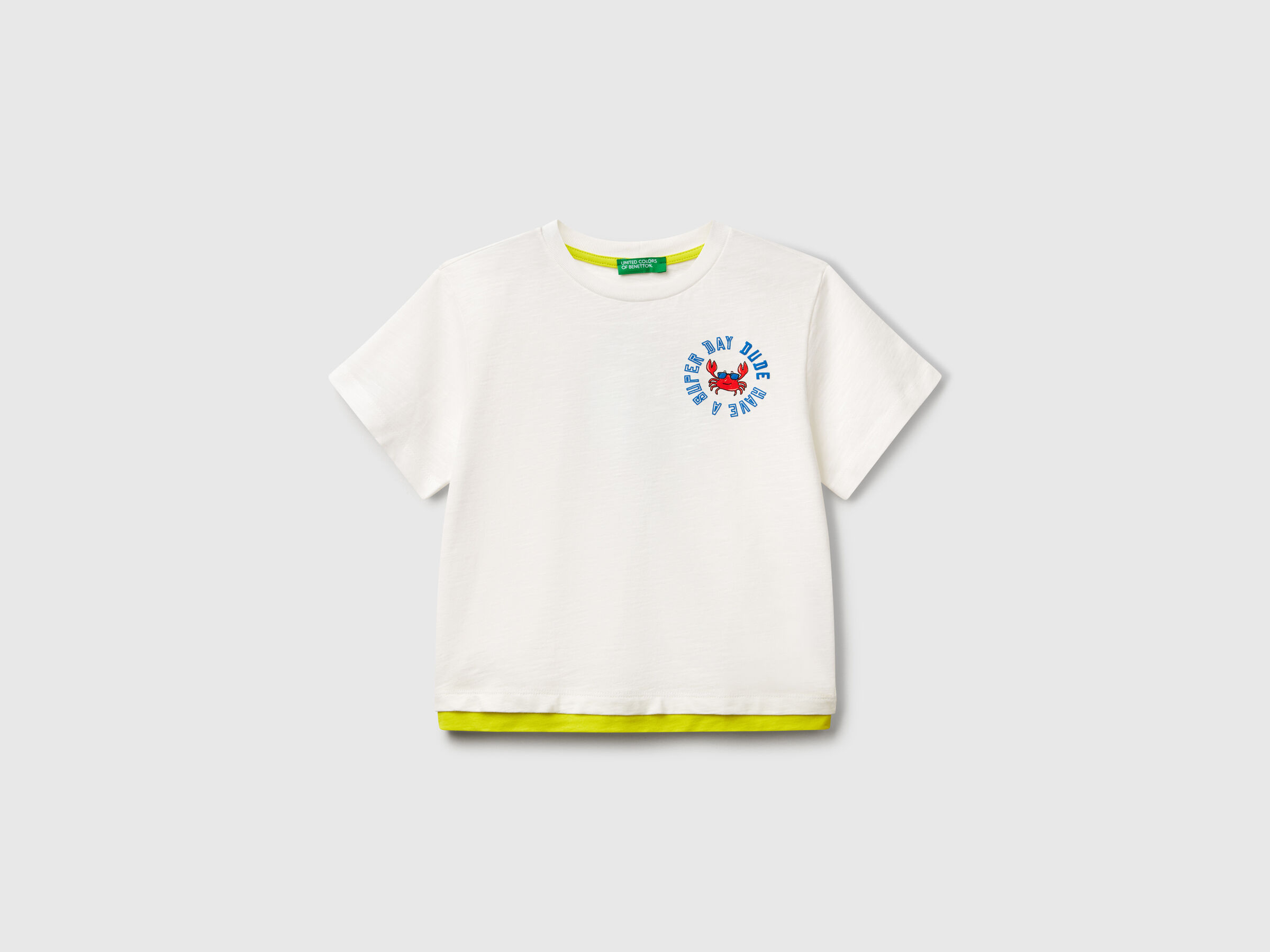 T-shirt overfit en coton léger T-shirt overfit en coton léger